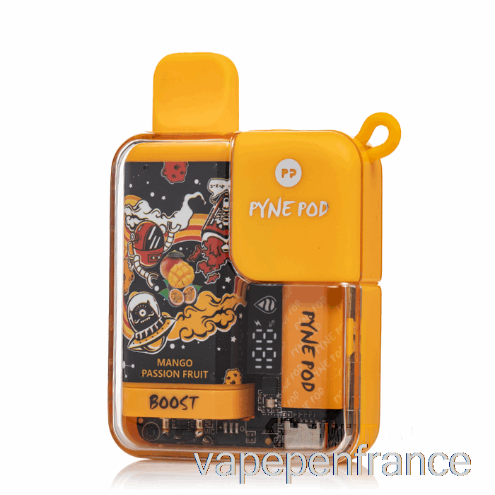 Pynepod 8500 Stylo Vape Jetable Mangue Fruit De La Passion